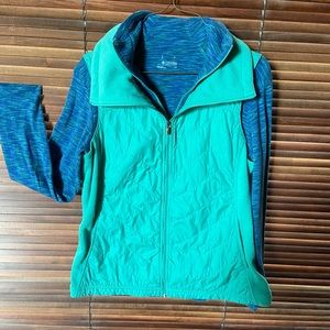 Cute Columbia shirt/vest set.